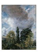 John Constable, The Close, Salisbury